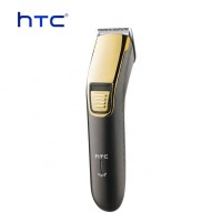 HTC brand beard hair trimmer rechargeable with 2 batteries inside for special design AT-213